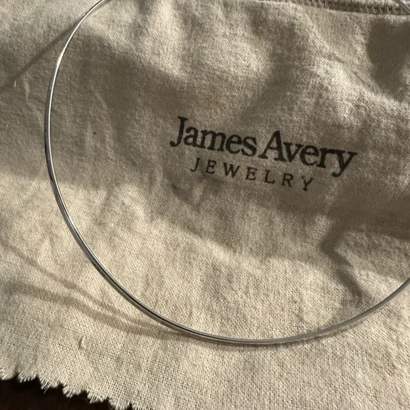 James Avery Silver Neck Collar Necklace - Picture 2 of 6